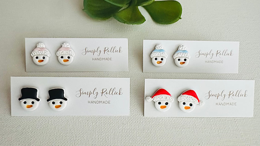 Snowmen Studs