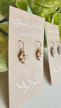 Load image into Gallery viewer, CZ Leaf Dangle
