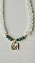 Load image into Gallery viewer, Moonstone Jade Beaded Necklace
